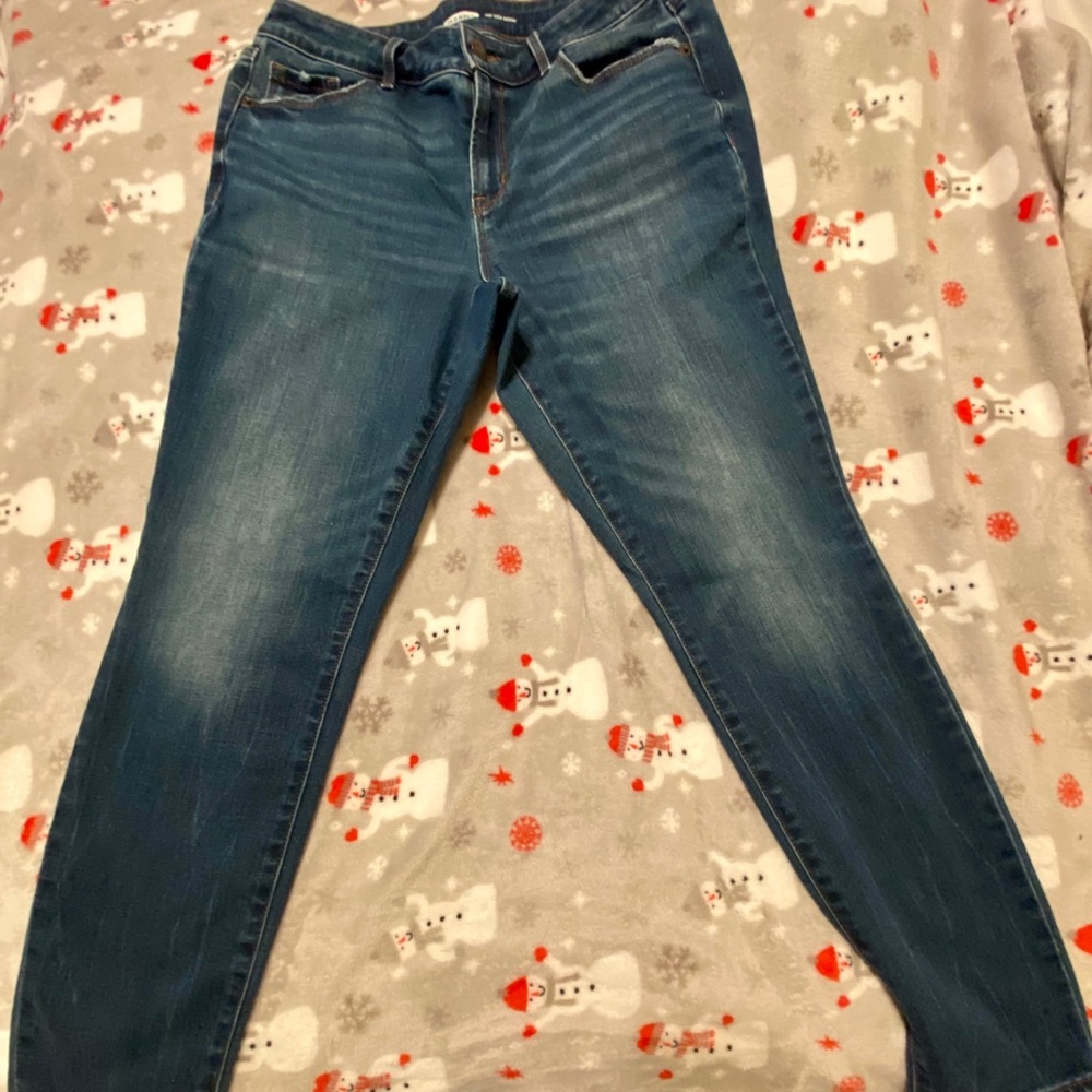 OldNavy - Pop Icon Skinny Jeans - MidRise - Dark💙